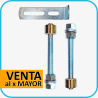 Guia doble para porton