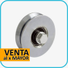 Rueda portón 75mm con perno