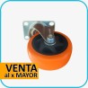 Rueda con base 75mm