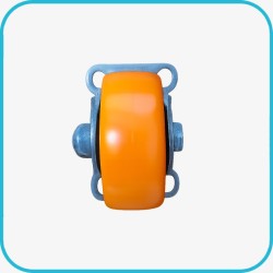 Rueda con base 75mm
