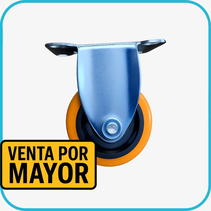 Rueda con base 75mm