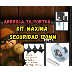 Kit maxima seguridad arregla tu portón