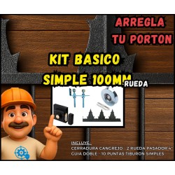Kit maxima seguridad arregla tu portón