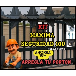 Kit maxima seguridad arregla tu portón