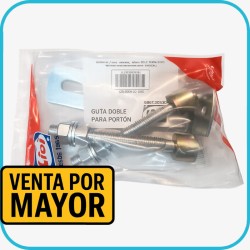 Guia doble para portones