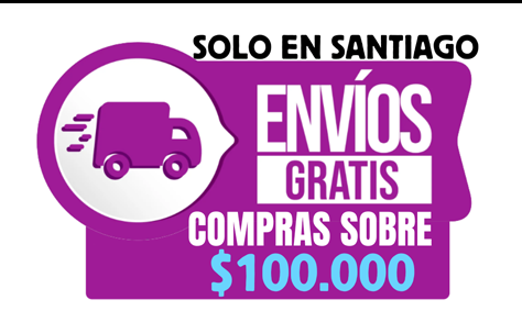 Despacho gratis compras sobre $100.000 Despacho gratis compras sobre $100.000