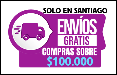 Despacho gratis compras sobre $100.000