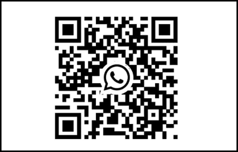 Escanea nuestro QR y communicate 