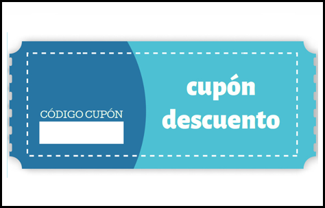 Códigos cupón descuento