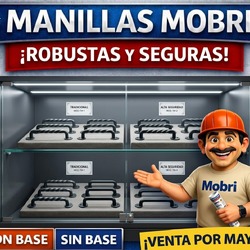 Manillas fierro
Con base
Sin base